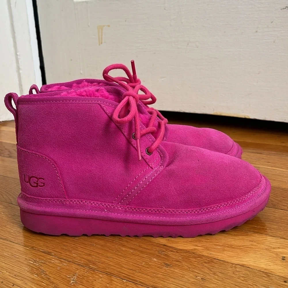 Kids’ Neumel II Water Resistant Chukka Boot in Rock Rose Size 4 Big Kid